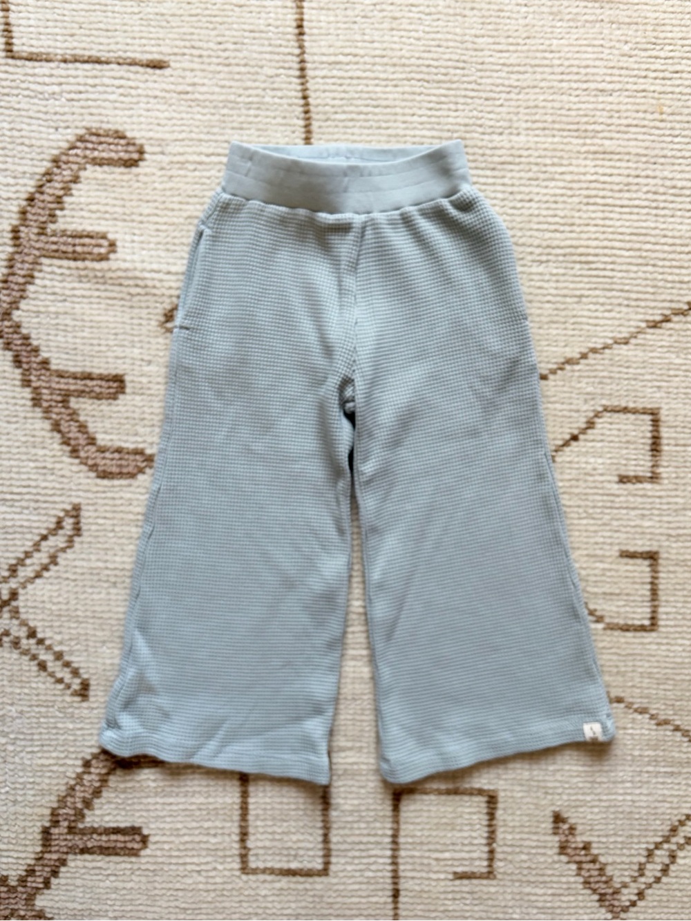 Stone Windsor NWT Ziggy Wide Leg Pant Moss 3/4